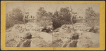 View of falls with sightseers.