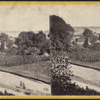 View of town and farmland.