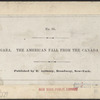 Niagara. The American Fall from the Canada side.