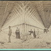 Perspective view of the carriage way in the Suspension Bridge, Niagara.