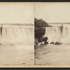 Terrapin Tower and part of Horse Shoe Fall from the Canada side.