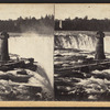 Terrapin Tower and part of Horse Shoe Fall from Goat Island.