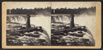 Terrapin Tower and part of Horse Shoe Fall from Goat Island.