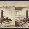 Terrapin Tower and part of Horse Shoe Fall from Goat Island. Instantaneous.