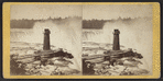Terrapin Tower and part of Horse Shoe Fall from Goat Island. Instantaneous.