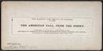 The American Fall from the Ferry.