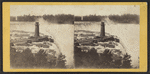 Terrapin Tower and Horse Shoe Fall from Goat Island. Instantaneous.