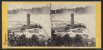 Terrapin Tower and Horse Shoe Fall, from Goat Island.