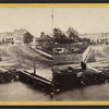 View from the Goat Island Bridge, looking towards the International Hotel.