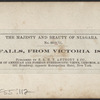 The Falls, from Victoria Island.