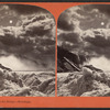 American Fall from ice bridge, moonlight.