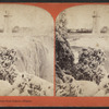 Horseshoe Fall from Goat Island, winter.