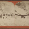 Winter sports at Niagara, coasting.