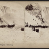 Winter sports at Niagara, coasting.