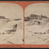 Cataract House from Goat Island, winter.