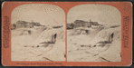 Cataract House from Goat Island, winter.