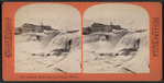 Cataract House from Goat Island, winter.