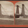 Niagara Suspension Bridge.