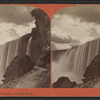 Horse Shoe Fall and remains of Table Rock.