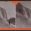 Niagara Falls and ice bridge, Niagara Falls, N.Y., U.S.A.
