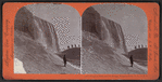 Niagara Falls and ice bridge, Niagara Falls, N.Y., U.S.A.