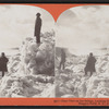 Near view on ice bridge, looking towards Horseshoe Falls, Niagara Falls, N.Y., U.S.A.