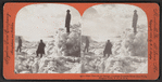 Near view on ice bridge, looking towards Horseshoe Falls, Niagara Falls, N.Y., U.S.A.