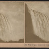 With the speed of an arrow we pass to eternity, Niagara. [View of falls.]