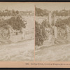 Daring Dixon, crossing Niagara on a 3-4th inch wire cable.