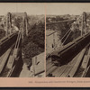 Suspension and cantilever bridges, from American side, Niagara Falls.