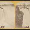 Terrapin Tower and Horse Shoe Falls, from Goat Island.