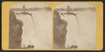 Terrapin Tower and Horse Shoe Falls, from Goat Island.