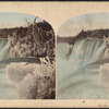 American Fall, Niagara, from Goat Island. Winter Scene.
