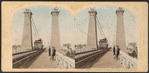 Niagara Suspension Bridge, U.S., View of Railway Track.