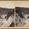 View of the Niagara River from the banks.