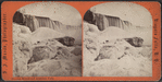Ice mound and American Falls.