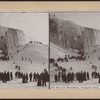 On the ice mountain, Niagara Falls, U. S. A..