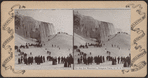 On the ice mountain, Niagara Falls, U. S. A..