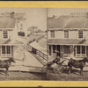 Horse and carriage outside Six Nation Indian Store.]