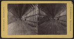 Suspension bridge, interior.