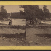 Tourists on bank of Niagara River.