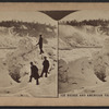 Ice bridge and American Falls, Niagara.