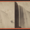 View of falls from below.