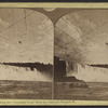 Belleni making the "Conchone Leap" from his rope into Niagara R.