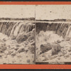 Niagara Falls. [View of falls in winter.]