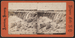Niagara Falls. [View of falls in winter.]