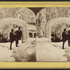 Ice arch, Prospect Park.