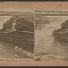 Signorina Maria Spelterini crossing Niagara Rapids, N. Y.