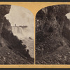 Horse-shoe Falls from under Table Rock.
