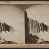 Niagara, Horseshoe Fall from below Goat Island.
